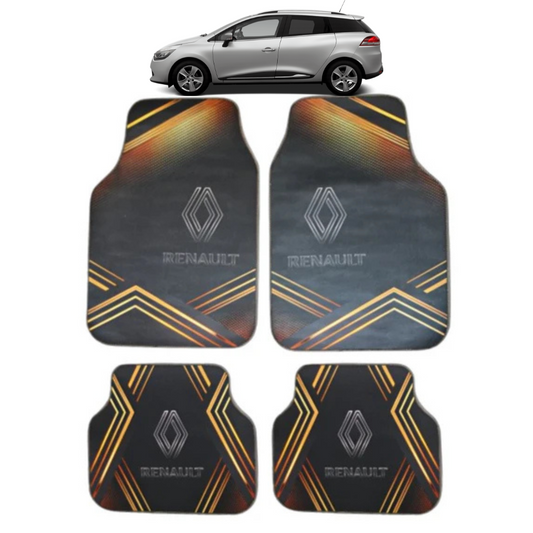 Covorase Universale Renault Clio IV Estate 2012–2019 – Negru/Portocaliu