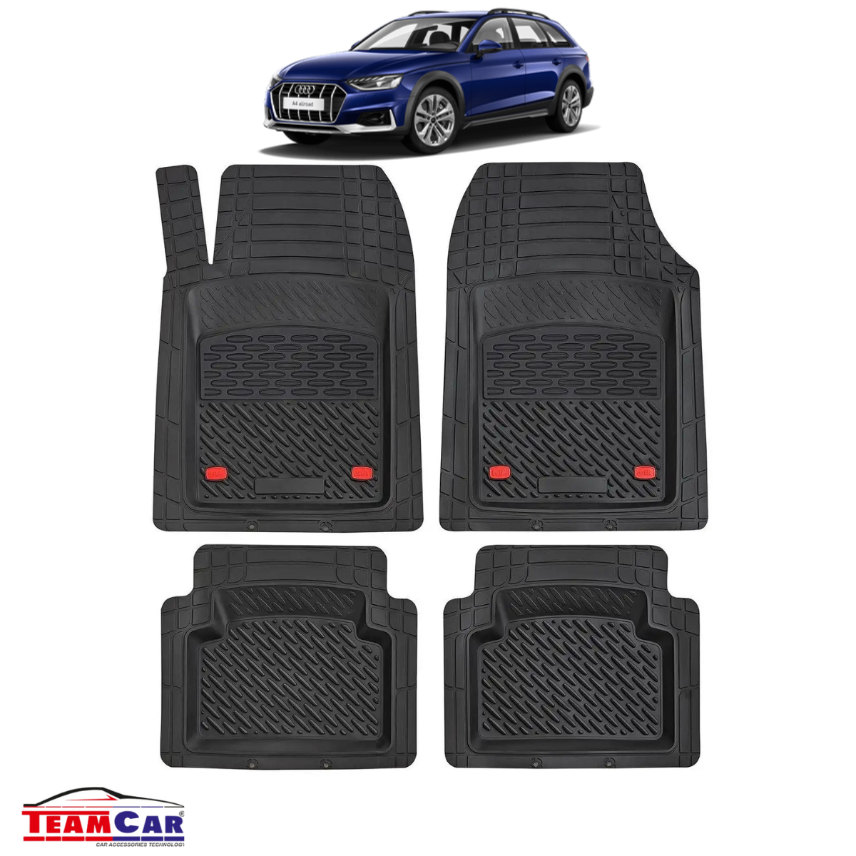Covorase Auto TeamCar® Tip Tavita Compatibile Audi A4 B9 Allroad (2016–2024)