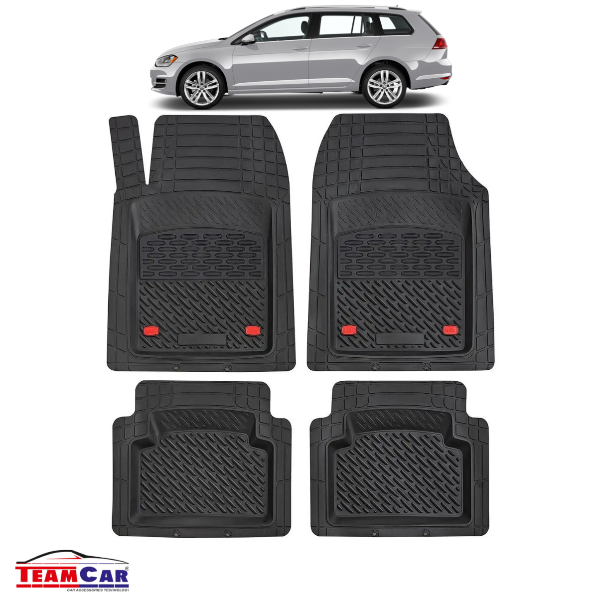 Covorase Auto TeamCar® Tip Tavita Compatibile Volkswagen Golf 7 Variant (2012–2020)
