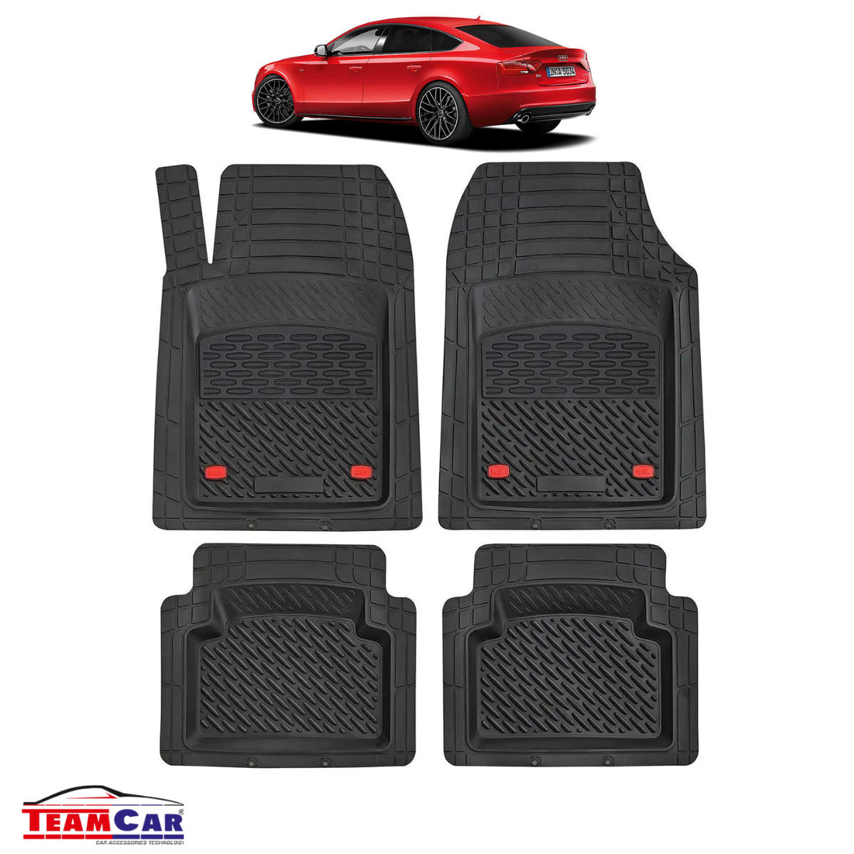 Covorase Auto TeamCar® Tip Tavita Compatibile Audi A5 8T Sportback (2009–2016)