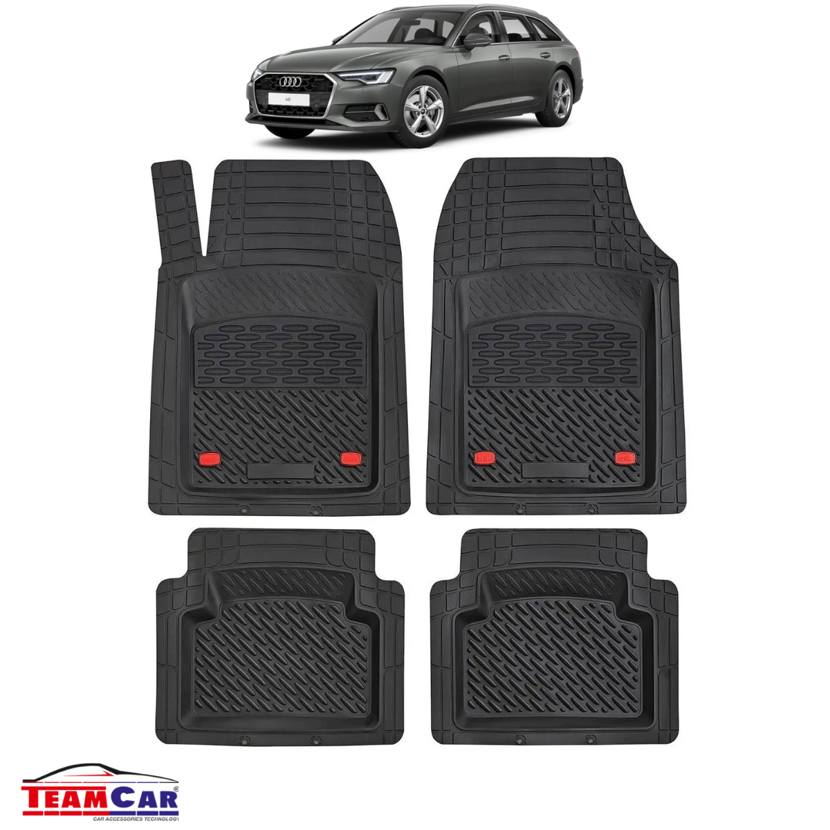 Covorase Auto TeamCar® Tip Tavita Compatibile Audi A6 C8 Avant / Break (2018–2025)