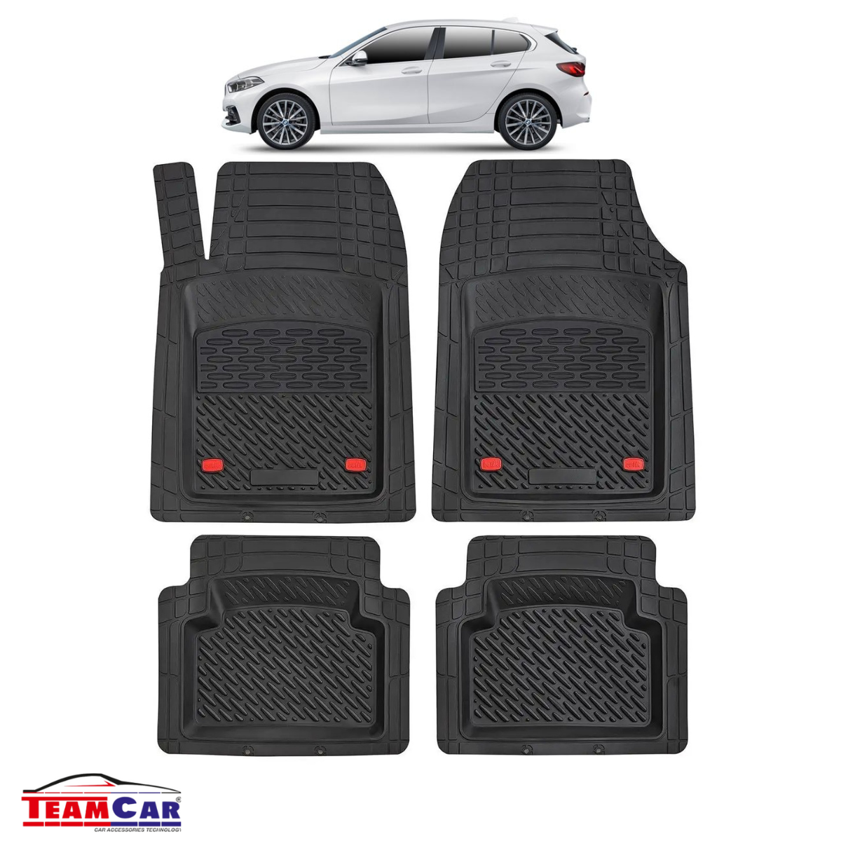 Covorase Auto TeamCar® Tip Tavita Compatibile BMW Seria 1 F40 Hatchback 5 uși (2019–2025)
