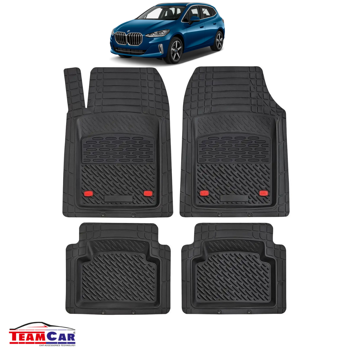 Covorase Auto TeamCar® Tip Tavita Compatibile BMW Seria 2 F45 Active Tourer (2014–2021)