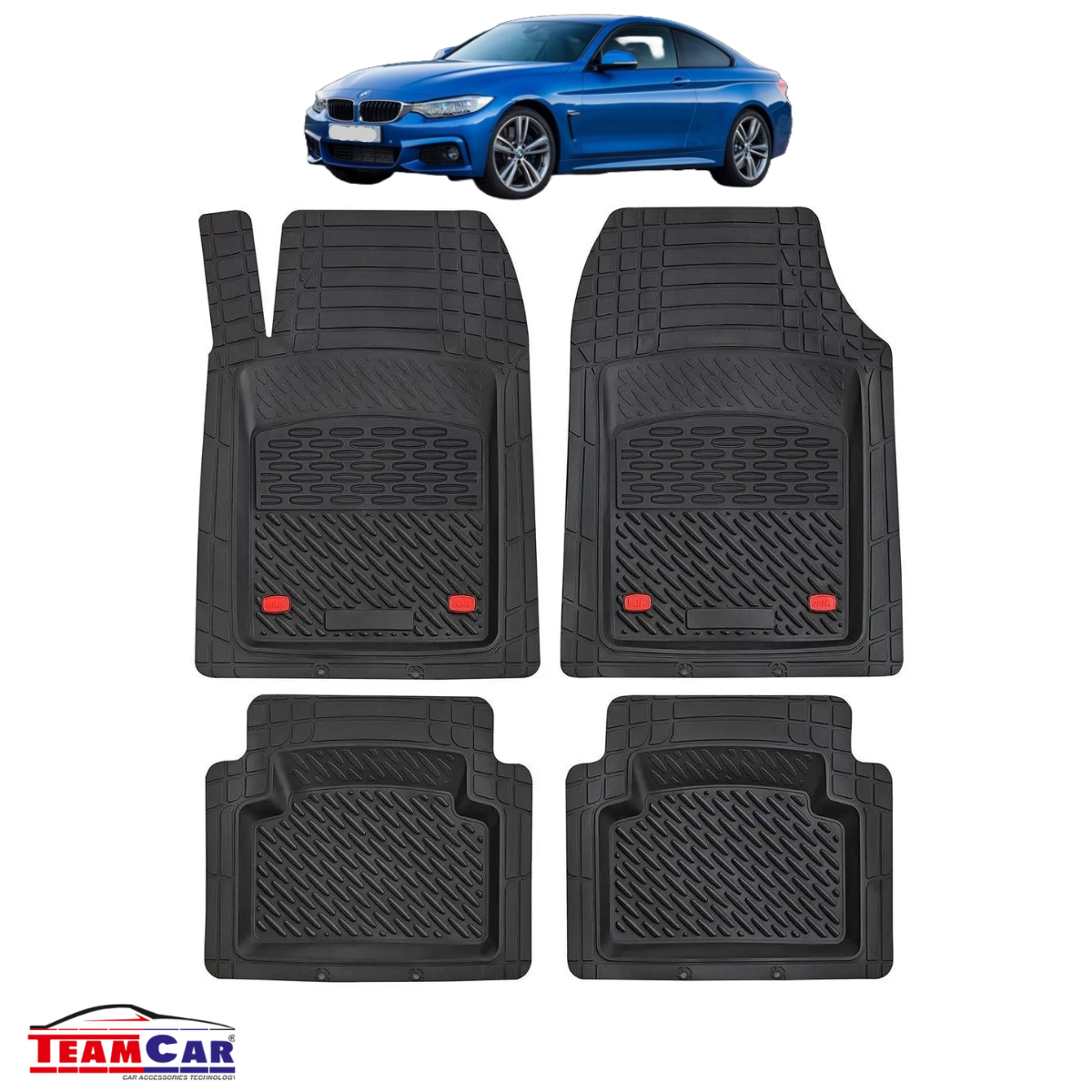 Covorase Auto TeamCar® Tip Tavita Compatibile BMW Seria 4 F32 Coupé (2013–2020)