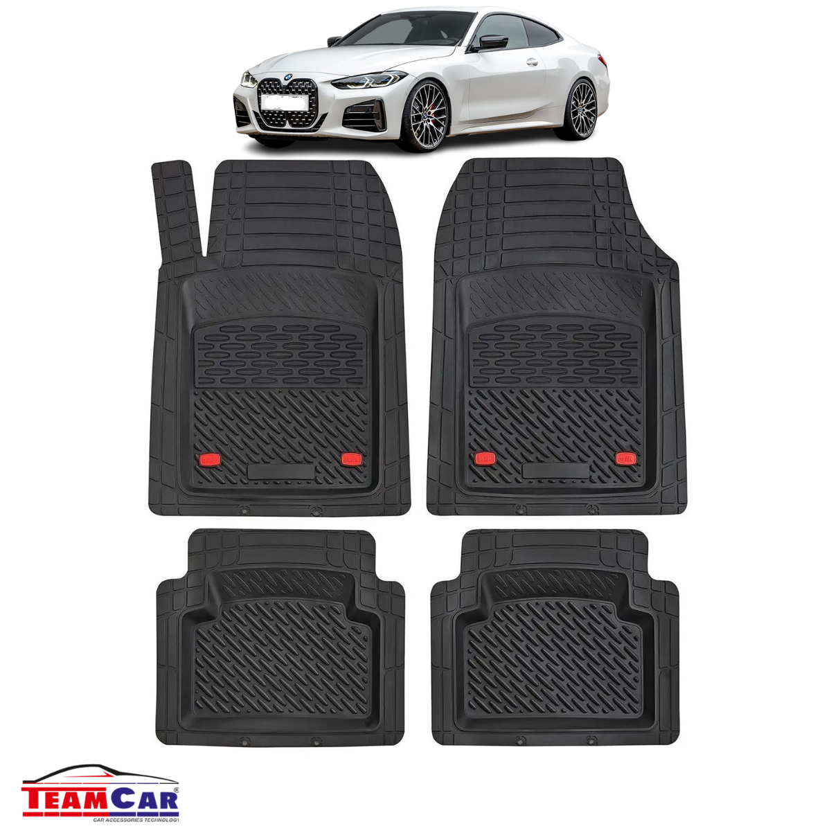 Covorase Auto TeamCar® Tip Tavita Compatibile BMW Seria 4 G22 Coupé (2020–2025)