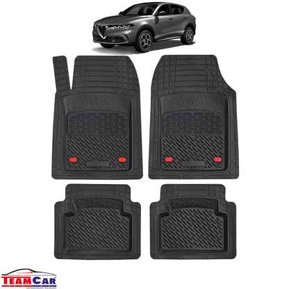 Covorase Auto TeamCar® Tip Tavita Compatibile Alfa Romeo Tonale Generatia I (2022+) Negru Material Rezistent