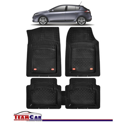 Covorase Auto TeamCar® Renault Megane III Hatchback (2008-2016) Negru