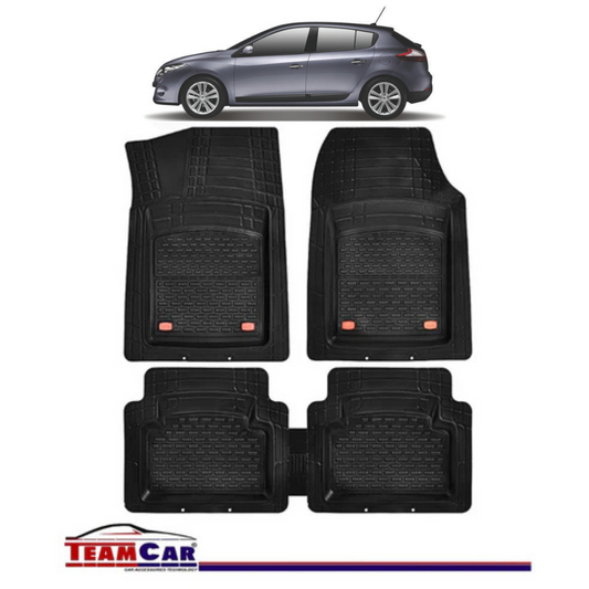 Covorase Auto TeamCar® Renault Megane III Hatchback (2008-2016) Negru