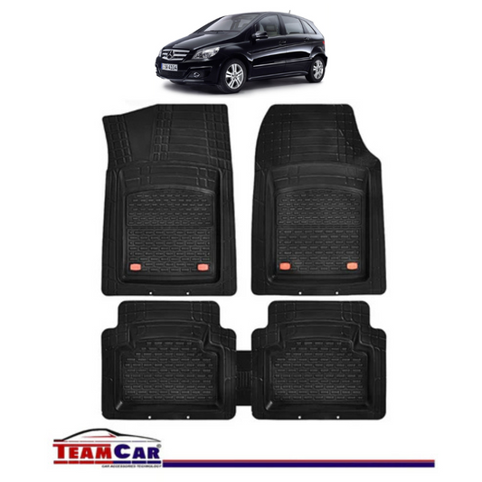 Covorase Auto TeamCar® Tip Tavita Compatibile Mercedes-Benz B-Class W245 (2005–2011) Negru Material Rezistent