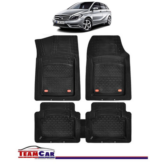 Covorase AutoTeamCar®  Tip Tavita Compatibile Mercedes-Benz B-Class W246 (2011–2019) Negru Material Rezistent