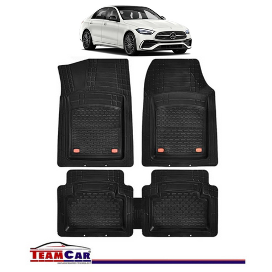 Covorase Auto TeamCar® Tip Tavita Compatibile Mercedes-Benz C-Class W206 (2021–prezent) Negru Material Rezistent