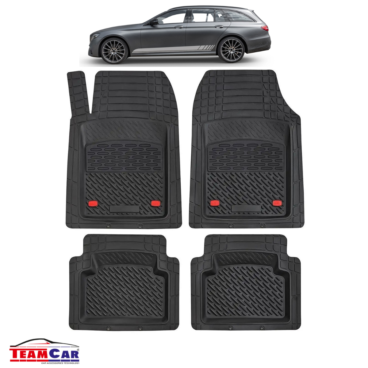 Covorase Auto TeamCar® Tip Tavita Compatibile Mercedes-Benz E-Class S213 Break (2016–2023)