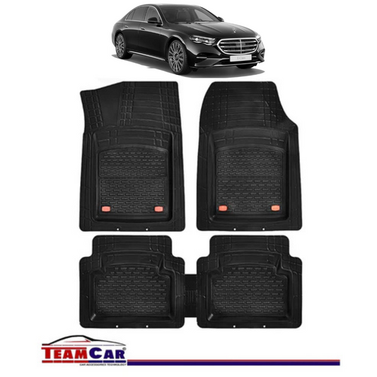 Covorase Auto TeamCar® Tip Tavita Compatibile Mercedes-Benz E-Class W214 (2023–prezent) Negru Material Rezistent