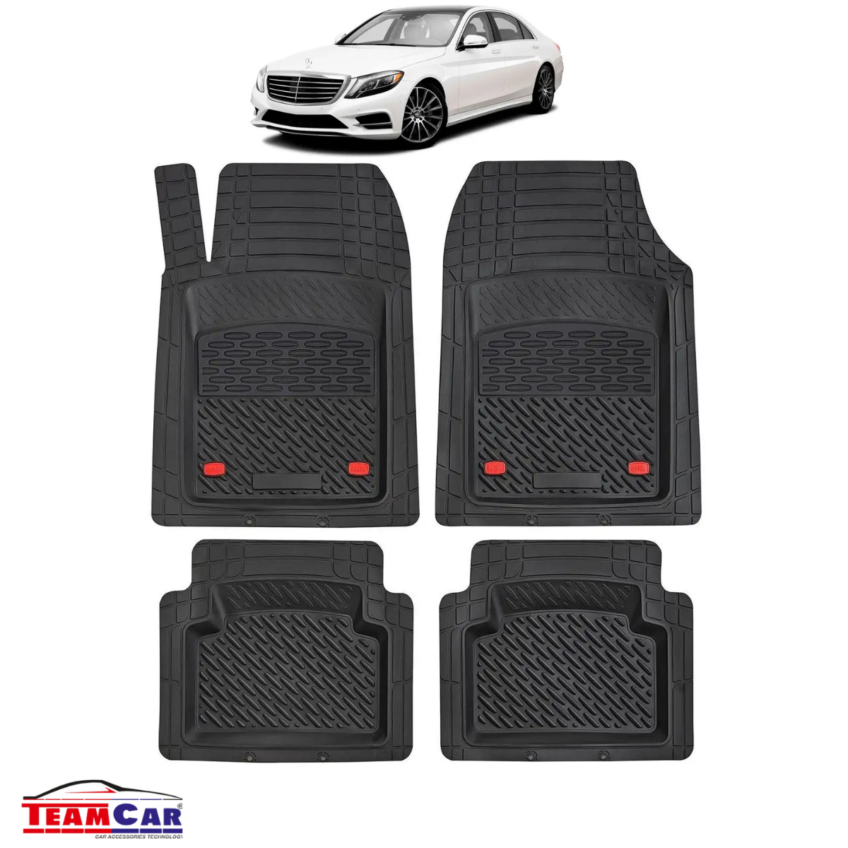 Covorase Auto TeamCar® Tip Tavita Compatibile Mercedes-Benz S-Class W222 Sedan (2013–2020)