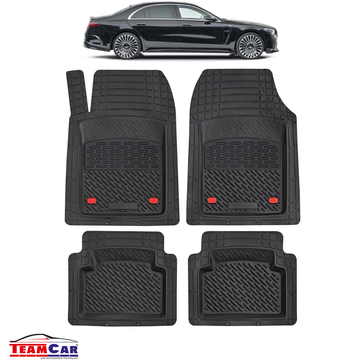 Covorase Auto TeamCar® Tip Tavita Compatibile Mercedes-Benz S-Class W223 Sedan (2020–2025)
