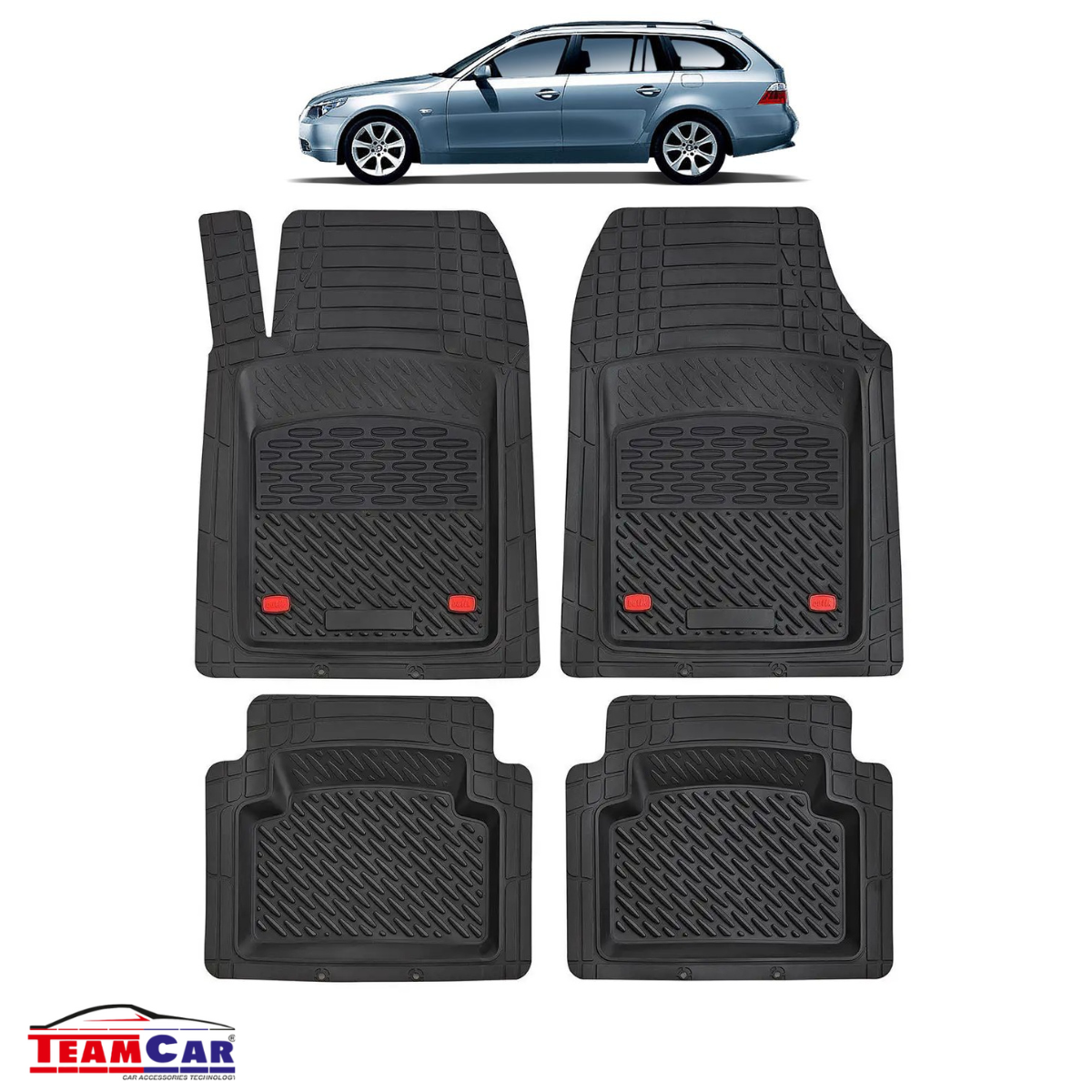 Covorase Auto TeamCar®Tip Tavita Compatibile BMW Seria 5 E61 Touring (2004–2010)