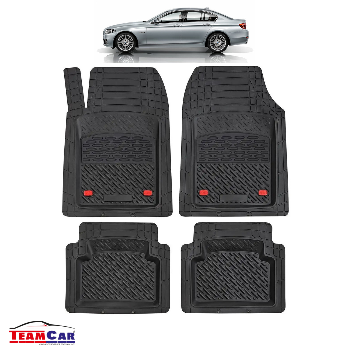Covorase Auto TeamCar® Tip Tavita Compatibile BMW Seria 5 F10 Sedan (2010–2016)