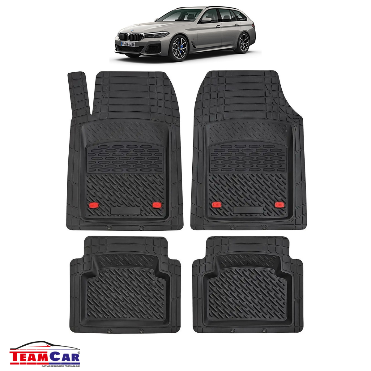 Covorase Auto TeamCar® Tip Tavita Compatibile BMW Seria 5 G31 Touring (2017–2023)