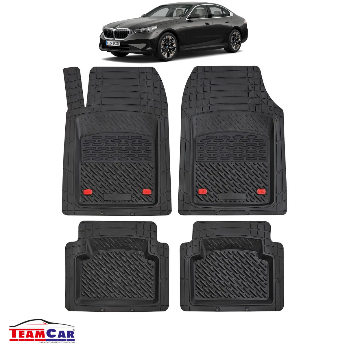 Covorase Auto TeamCar® Tip Tavita Compatibile BMW Seria 5 G60 Sedan (2023–2025)