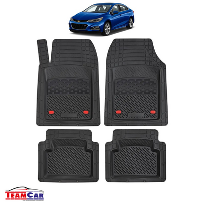 Covorase Auto TeamCar® Tip Tavita Compatibile Chevrolet Cruze J400 (2016–2023) Negru Material Rezistent