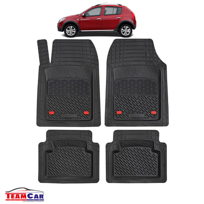 Covorase Auto TeamCar® Tip Tavita Compatibile Dacia Sandero Stepway (2009–2012)
