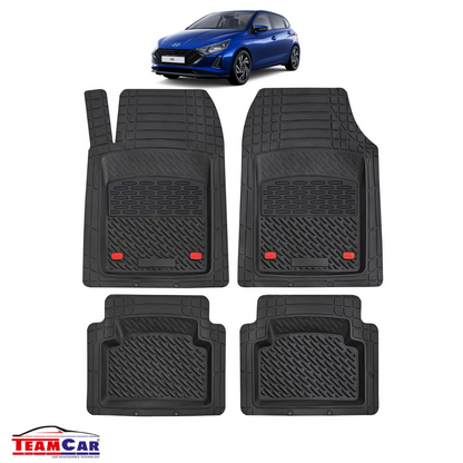 Covorase Auto TeamCar® Hyundai i20 III (2020-2024) - Cauciuc Tip Tavita