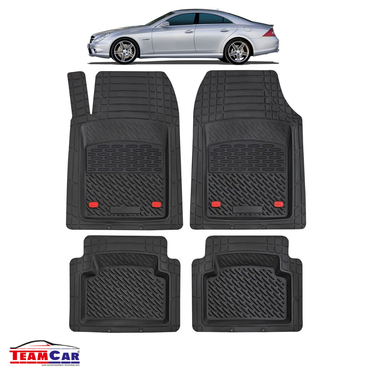 Covorase Auto TeamCar® Tip Tavita Compatibile Mercedes-Benz CLS C219 (2004–2010)