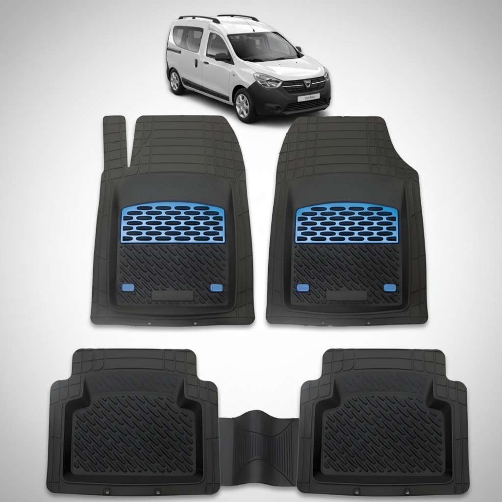 Covorase Tip Tavita Compatibile Dacia Dokker, Blue