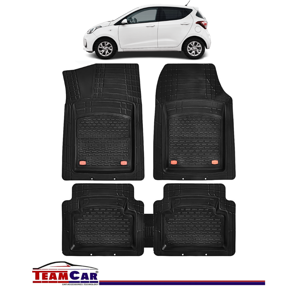Covorase Auto TeamCar® Hyundai i10 III (2020-2024) - Cauciuc Tip Tavita