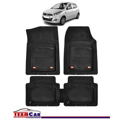 Covorase Auto TeamCar® Hyundai i10 I (2007-2013) - Cauciuc Tip Tavita