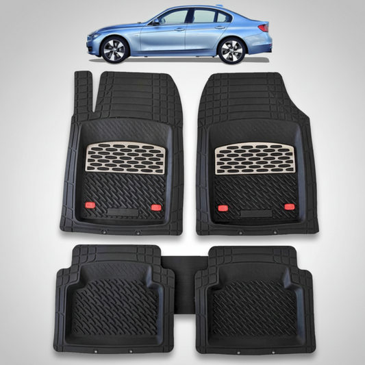 Covorase Auto TeamCar® Tip Tavita Compatibile BMW Seria 3 F30 Sedan (2012–2019) Siver