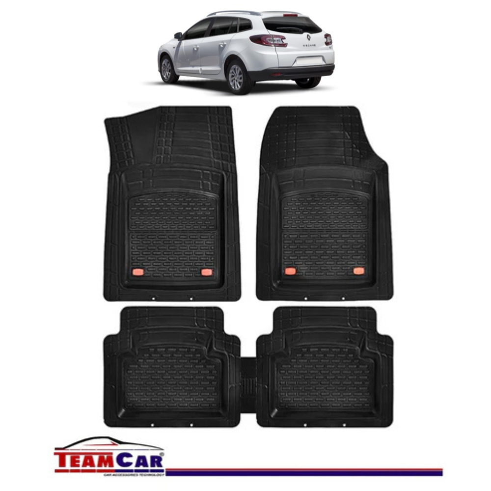 Covorașe Auto TeamCar® Tip Tăviță Compatibile Renault Megane III (2008–2016) - Combi