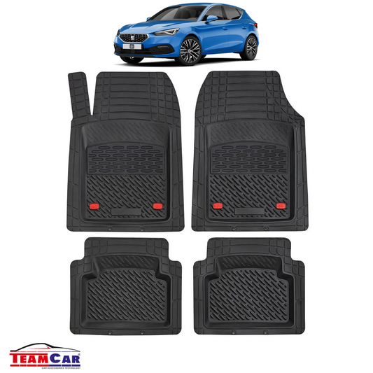 Covorașe Auto TeamCar® Tip Tăviță Compatibile Seat Leon Mk4 (2020–prezent) - Hatchback