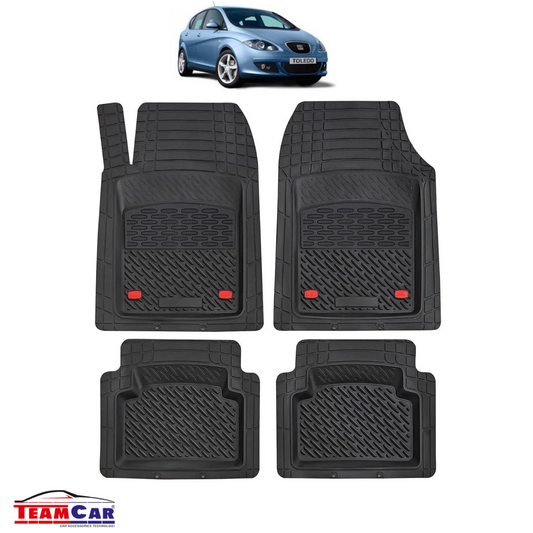 Covorașe Auto TeamCar® Tip Tăviță Compatibile Seat Toledo Mk3 (2004–2009) - Mpv