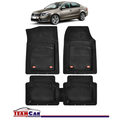 Covorașe Auto TeamCar® Tip Tăviță Compatibile Volkswagen Passat B7 (2010–2014) - Sedan