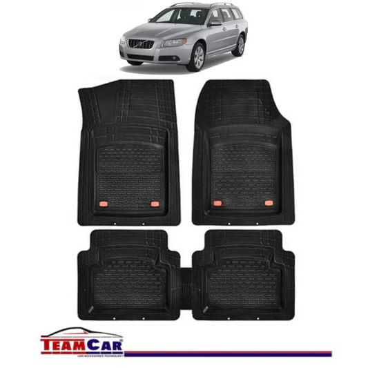 Covorașe Auto TeamCar® Tip Tăviță Compatibile Volvo V70 Mk3 (2007–2016) - Combi