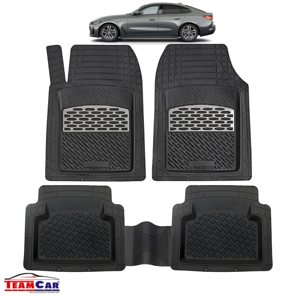 Covorase BMW Seria 4 G26 TeamCar® Tip Tavita Compatibile Gran Coupé (2021–2025) Silver