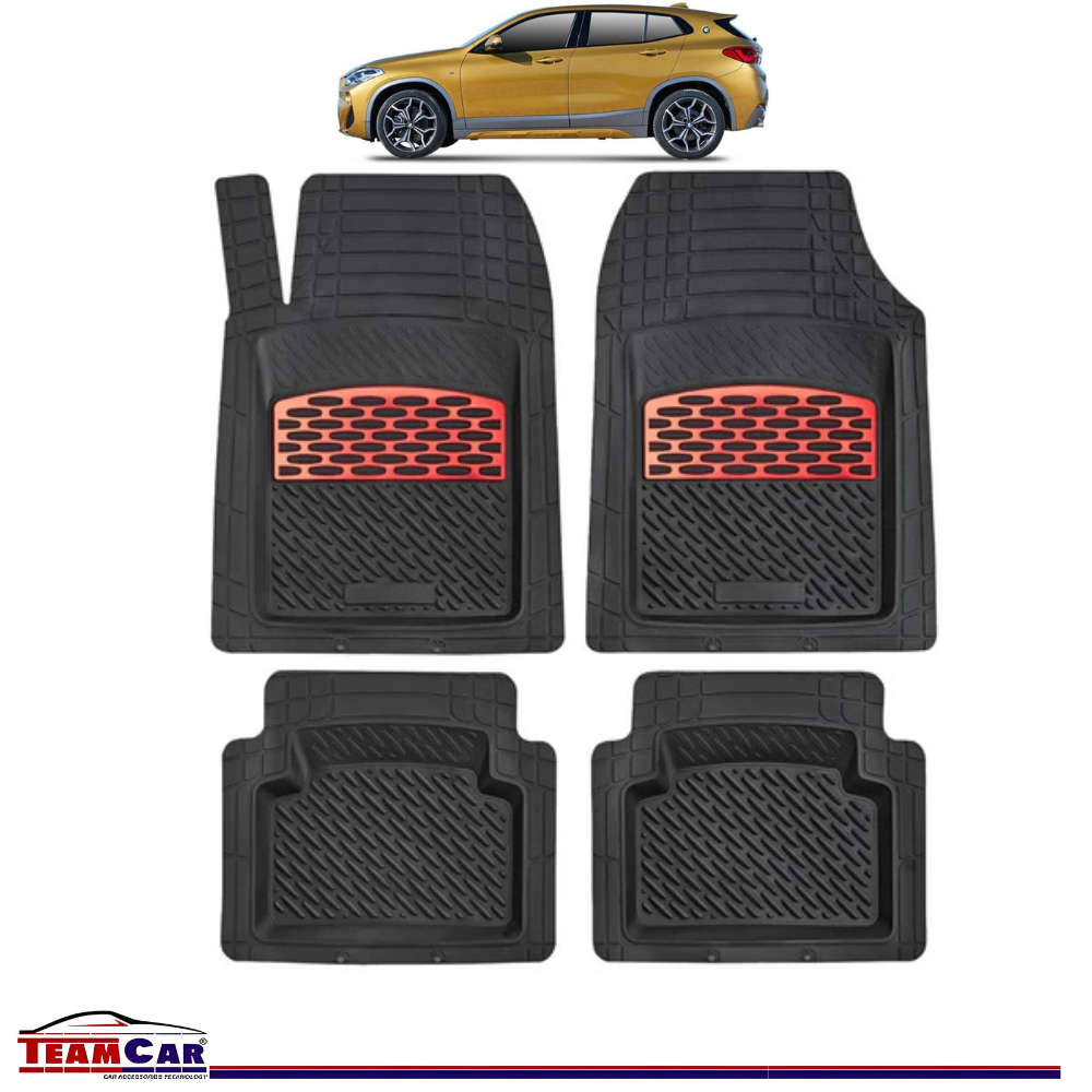 Covorase Auto TeamCar® Tip Tavita Compatibile BMW X2 F39 (2017–2024) Red