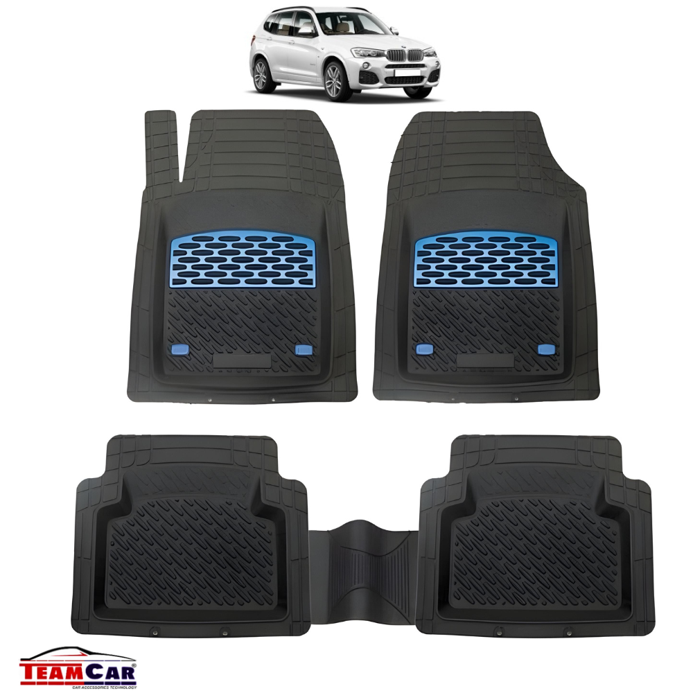 Covorase Auto TeamCar® Tip Tavita Compatibile BMW X3 F25 (2010–2017) Blue