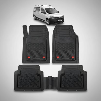 Covorase Tip Tavita Compatibile Dacia Dokker, Negru