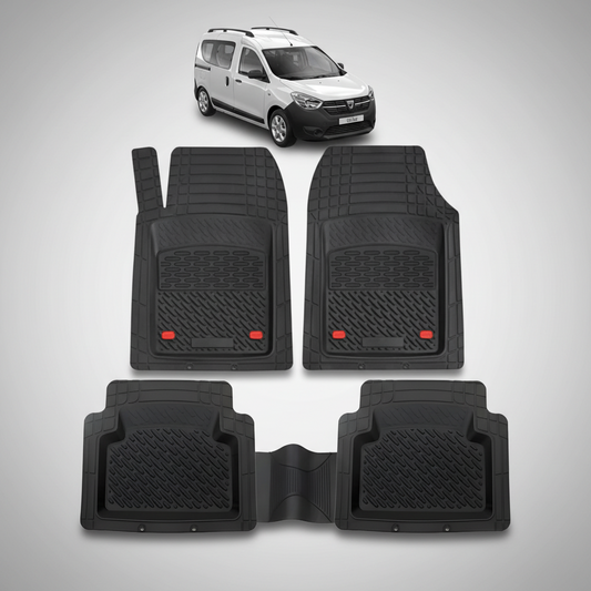 Covorase Tip Tavita Compatibile Dacia Dokker, Negru