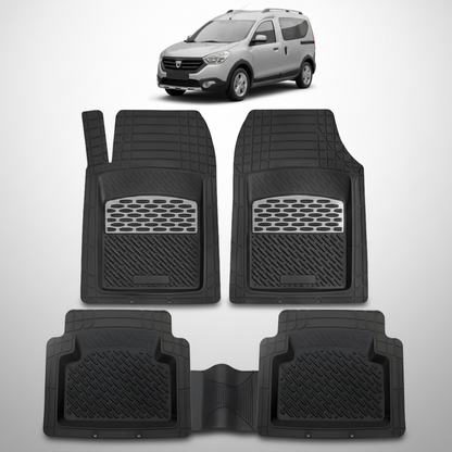 Covorase Tip Tavita Compatibile Dacia Dokker Stepway, Silver