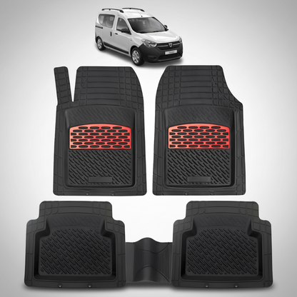 Covorase Tip Tavita Compatibile Dacia Dokker, Red