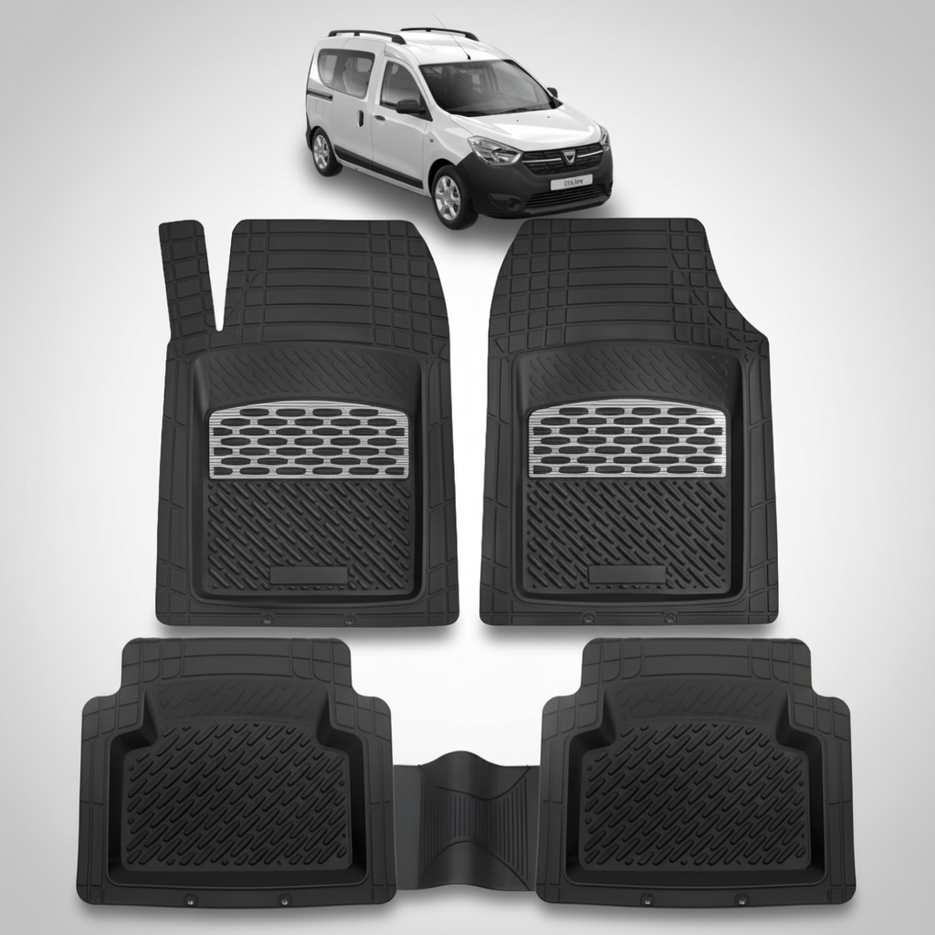 Covorase Tip Tavita Compatibile Dacia Dokker, Silver