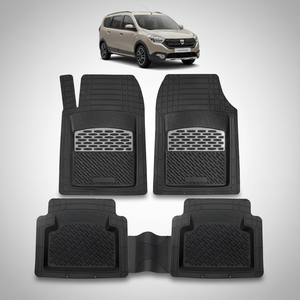 Covorase Tip Tavita Compatibile Dacia Lodgy Stepway , Silver