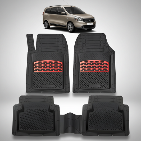 Covorase Tip Tavita Compatibile Dacia Lodgy, Red