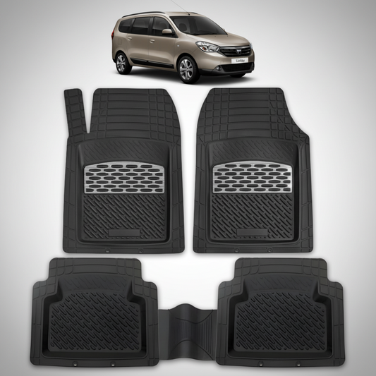 Covorase Tip Tavita Compatibile Dacia Lodgy, Silver