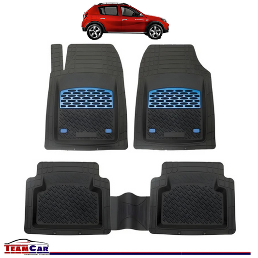Covorase Auto TeamCar® Tip Tavita Compatibile Dacia Sandero Stepway (2009–2012) Blue