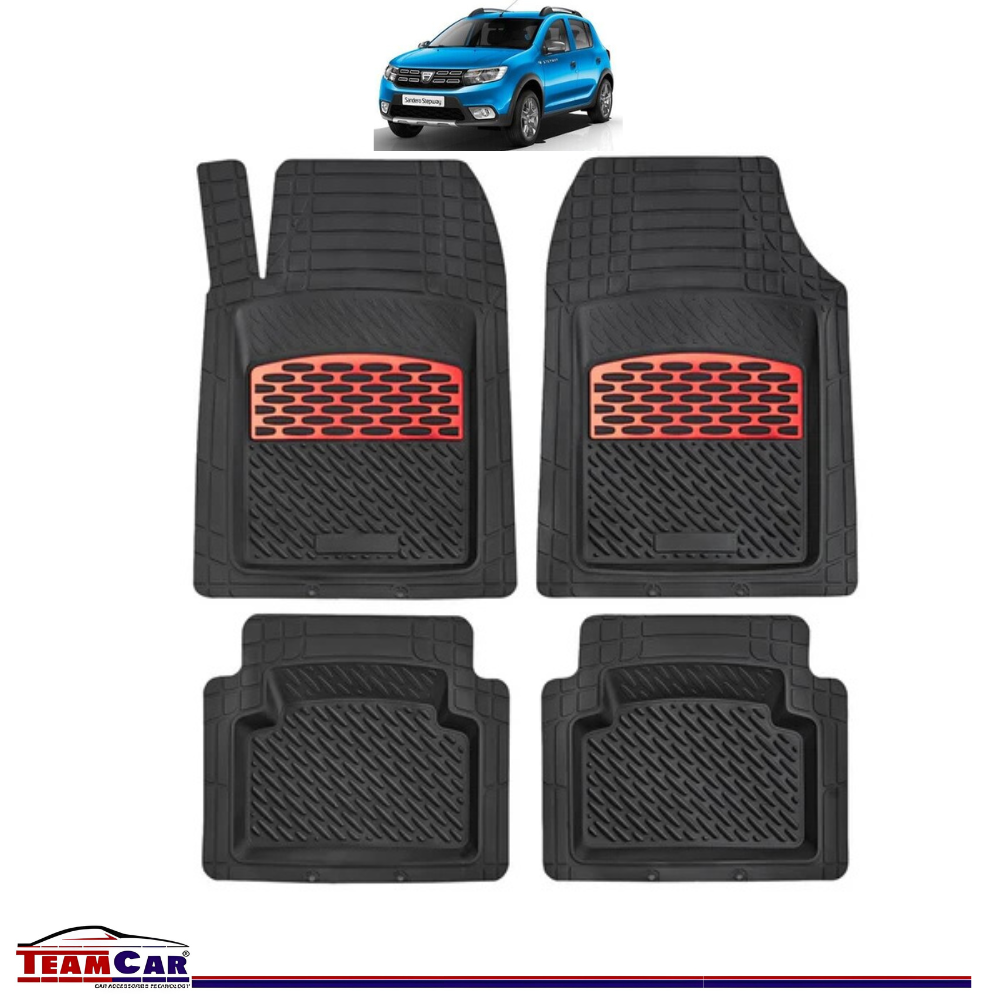 Covorase Auto TeamCar® Tavita Compatibile Dacia Sandero Stepway II (2012–2020) Red