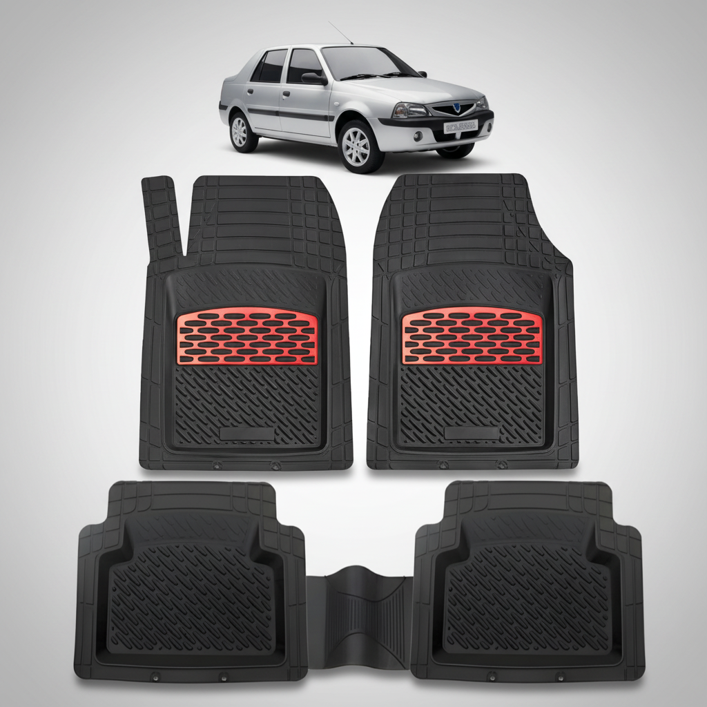 Covorase Tip Tavita Compatibile Dacia Solenza, Red